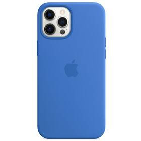 Apple Silicone Case s MagSafe pro iPhone 12 Pro Max - středomořsky modrý (MK043ZM/A) (vrácené zboží 8801331478)
