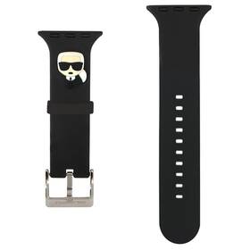 Karl Lagerfeld Karl Head na Apple Watch 42/44/45mm (KLAWLSLKK) černý (lehce opotřebené 8801847458)