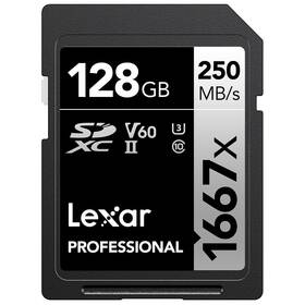 Lexar Professional 1667x SDXC 128GB UHS-II, (250R/120W), C10 V60 U3 (LSD128CB1667)