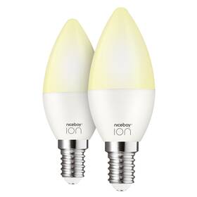 Inteligentna żarówka Niceboy ION SmartBulb Ambient E14, 5,5W, 2ks (SA-E14-set)