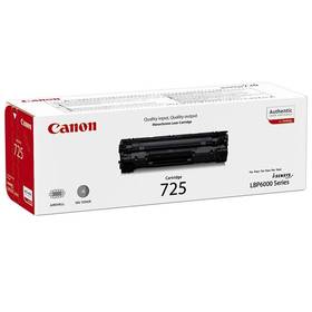 Canon CRG-725, 1600 strán, originálny (3484B002) čierny