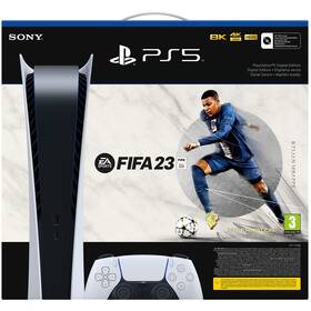 Sony PlayStation 5 Digital + FIFA 23 (PS711000035697) biela