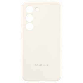 Obudowa dla telefonów komórkowych Samsung Silicone na Galaxy S23 (EF-PS911TUEGWW) Kremowy