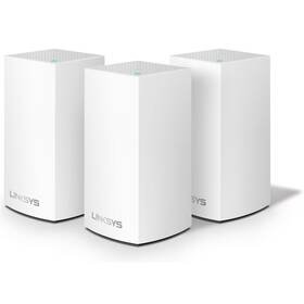 Punkt dostępowy (AP) Linksys Velop Mesh Wi-fi System, Small Factor Dual-Band, 3-Pack (VLP0103-EU) Biały