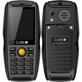CUBE 1 S200 Dual SIM (MTOSCUS200050) černý (vráceno ve 14 denní lhůtě, servisované 8800987584)