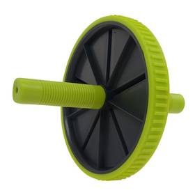 Kółko do ćwiczeń LIFEFIT Exercise Wheel Single - czarno/zielone