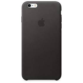 Obudowa dla telefonów komórkowych Apple Leather Case dla iPhone 6s - Stone (MKXF2ZM/A) Czarny