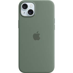 Obudowa dla telefonów komórkowych Apple Silicone Case s MagSafe pro iPhone 15 Plus - cypřišově zelený (MT183ZM/A)