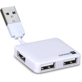 Connect IT USB 2.0 / 4x USB 2.0 (CI-52) bílý (zánovní 8801481015)