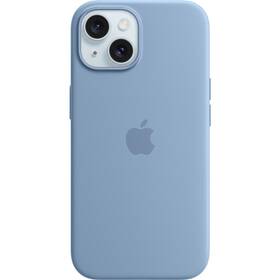Apple Silicone Case s MagSafe pro iPhone 15 - ledově modrý (MT0Y3ZM/A)