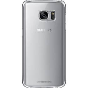 Kryt na mobil Samsung Clear Cover pro Galaxy S7 (EF-QG930CZ) (EF-QG930CSEGWW) stříbrný