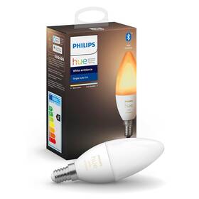 Inteligentna żarówka Philips Hue Bluetooth, 6W, E14, White Ambiance (8719514356658)