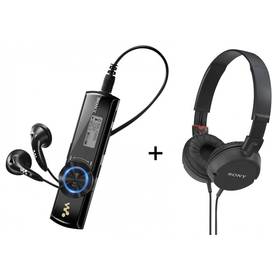Odtwarzacz MP3 Sony NWZ-B173F + słuchawki MDR-ZX100B