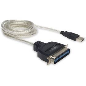 Digitus USB/LPT (Tlačiareň), 1,8m (DC USB-PM1) biely