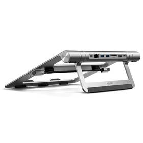 Epico USB-C Multiport 8v1 (9915111900082) šedý