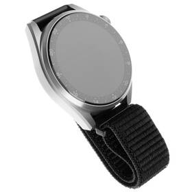 FIXED Nylon Strap so šírkou 22mm pre smartwatch (FIXNST-22MM-BK) čierny