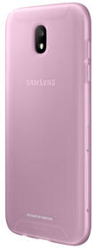 Kryt na mobil Samsung Jelly Cover na J7 2017 (EF-AJ730TPEGWW) růžový