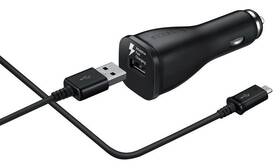Zasilacz samochodowy Samsung EP-LN915C, 1x USB, 2A, s funkcí rychlonabíjení + USB-C kabel (EP-LN915CBEGWW) Czarny
