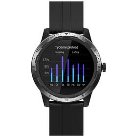 Chytré hodinky Niceboy X-fit Coach GPS (xfit-coach) černý