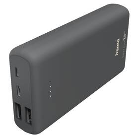 Powerbank Hama Supreme 20HD, 20 000 mAh (201669) Szara