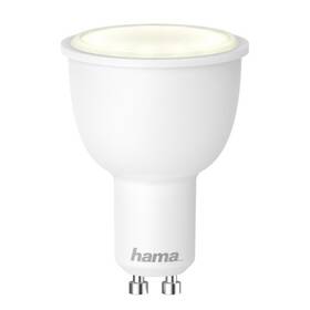 Hama SMART WiFi LED, GU10, 4,5 W, biela, stmievateľná (176558)