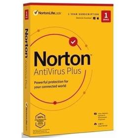 Softvér Norton Antivirus PLUS 2GB CZ 1 uživatel / 1 zařízení / 12 měsíců (BOX) (21417307)