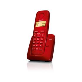 Telefon stacjonarny Gigaset model A120 (S30852-H2401-R604) Czerwony