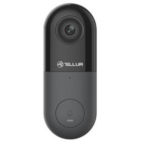 Tellur Video DoorBell WiFi, 1080P, PIR (TLL331251) černý