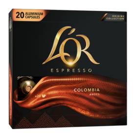Kapsule pre espressa L'or Espresso Colombia, 20 ks