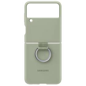 Samsung Silicone Cover s držákem Galaxy Z Flip3 (EF-PF711TMEGWW) zelený