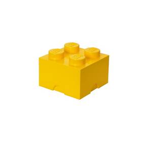 Skrzynka / organizer LEGO® 250 x 250 x 180 mm Żółty