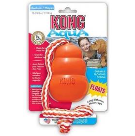 Zabawka dla zwierząt Kong Cool M - pływająca piłeczka Pomarańczowa