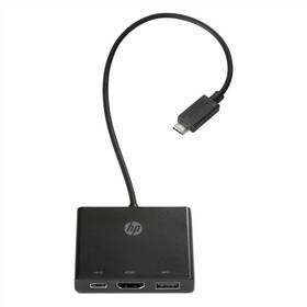 HP USB-C/HDMI, USB 3.0, USB-C (1BG94AA#ABB) černá (lehce opotřebené 8800815948)