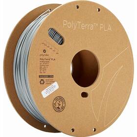 Polymaker PolyTerra PLA, 1,75 mm, 1 kg - Fossil Grey (PM70824)