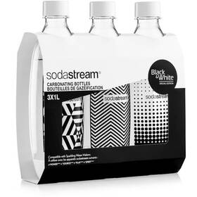 SodaStream 1l TriPack Fuse Black&White (poškozený obal 8801329632)