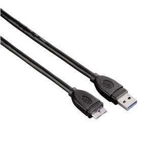 Hama USB 3.0 / USB Micro B, 0,75 m (53749) čierny