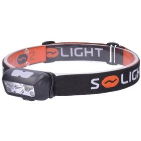 Solight 150 + 100 lm, biele a červené svetlo, Li-ion, USB (WN40)