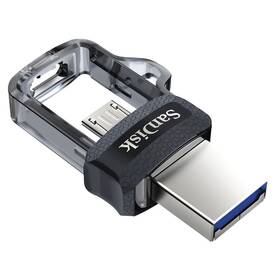 SanDisk Ultra Dual m3.0 128GB OTG MicroUSB/USB 3.0 (SDDD3-128G-G46) černý