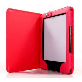 Etui dla czytników e-book C-Tech AKC-03 pro Amazon Kindle 4/5 s lampičkou (AKC-03R) Czerwone