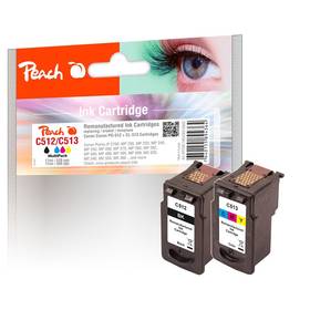 Peach Canon PG-512/CL-513, MultiPack, 2x17 ml CMYK (316602)