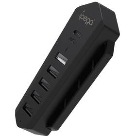 iPega P5036 USB/USB-C pro PS5 6v1 černý