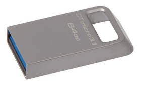 Kingston DataTraveler Micro 3.1 64GB (DTMC3/64GB) kovový (lehce opotřebené 8801401101)