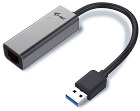 i-tec USB 3.0/RJ45 (U3METALGLAN) sivá