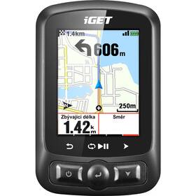 Cyklopočítač s GPS iGET C250 černý