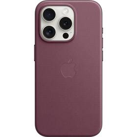 Apple FineWoven Case s MagSafe pro iPhone 15 Pro - morušově rudý (MT4L3ZM/A)