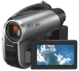 Videokamera Panasonic VDR-D50EP-S, DVD, stříbrná