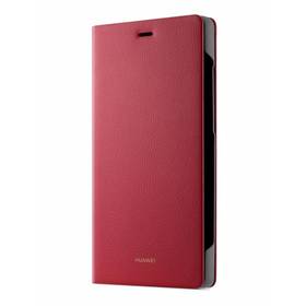 Pouzdro na mobil flipové Huawei pro P8 Lite (51990921) červené