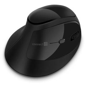 Connect IT vertikální, ergonomická (CMO-2801-BK) černá (vrácené zboží 8801295693)