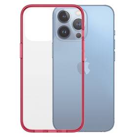 Obudowa dla telefonów komórkowych PanzerGlass ClearCaseColor na Apple iPhone 13 Pro (0340) Czerwony/przezroczysty