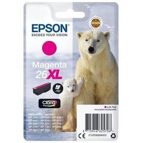 Tusz Epson 26XL, 700 stran (C13T26334012) purpurowy